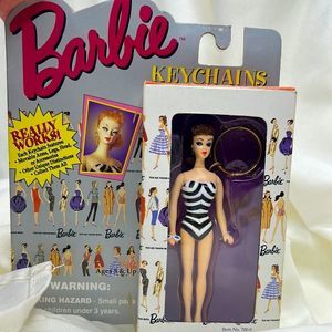 Vintage Barbie keychain - Swim - Bru